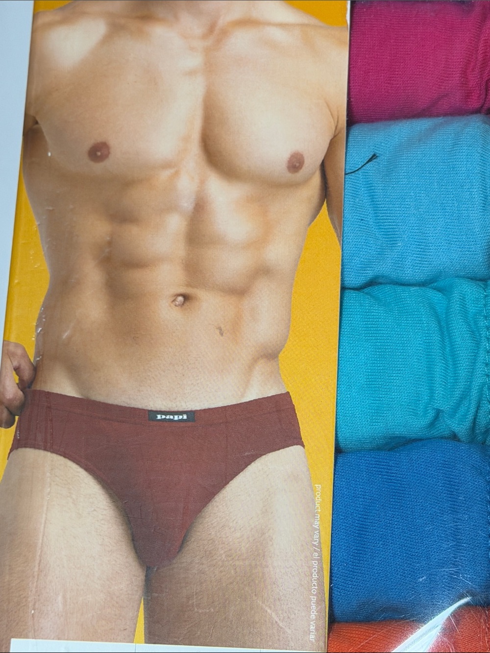 NWT 6PK Papi Cotton Briefs Medium